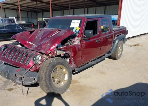 2021 Jeep Gladiator Rubicon 4X4 z USA, uszkodzony, nr VIN 1C6JJTBG9ML520612